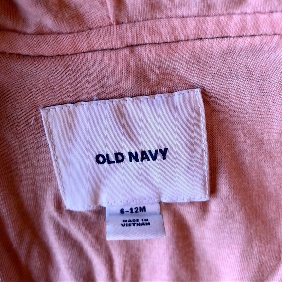 Old Navy Green & Pink Canvas Utility Jacket - Picture 3 of 5